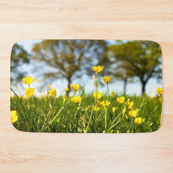 Item preview, Beautiful Springtime Buttercup Meadow designed and sold by FOLK ART FUSION.