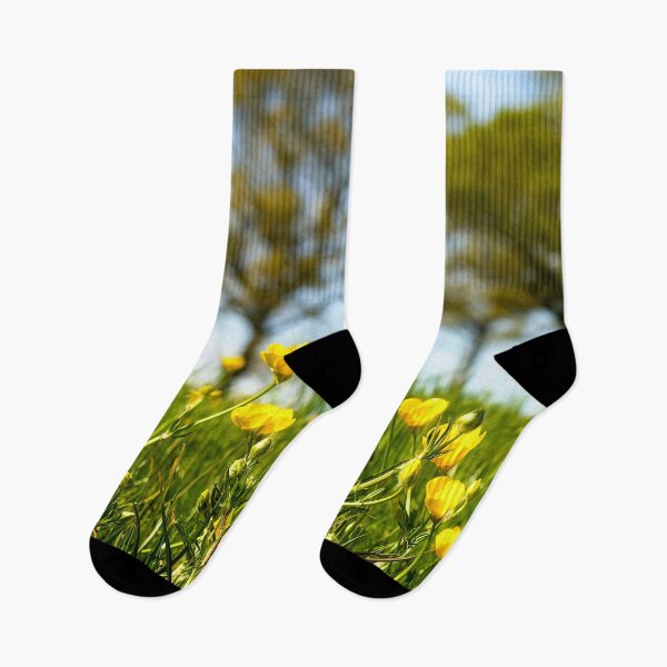 Item preview, Beautiful Springtime Buttercup Meadow designed and sold by FOLK ART FUSION by heidiannemorris.