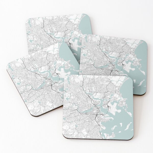 Item preview, Boston City Map designed and sold by JLCDesign.