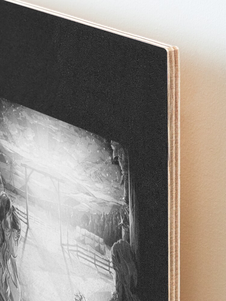 Alternate view of The Homestead Mounted Print