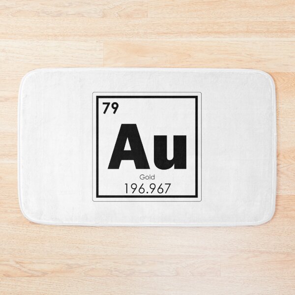 Item preview, Gold chemical element designed and sold by tony4urban.