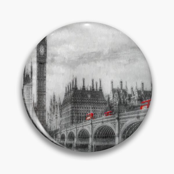 Item preview, Westminster Bridge and Big Ben Art designed and sold by Londonimages.
