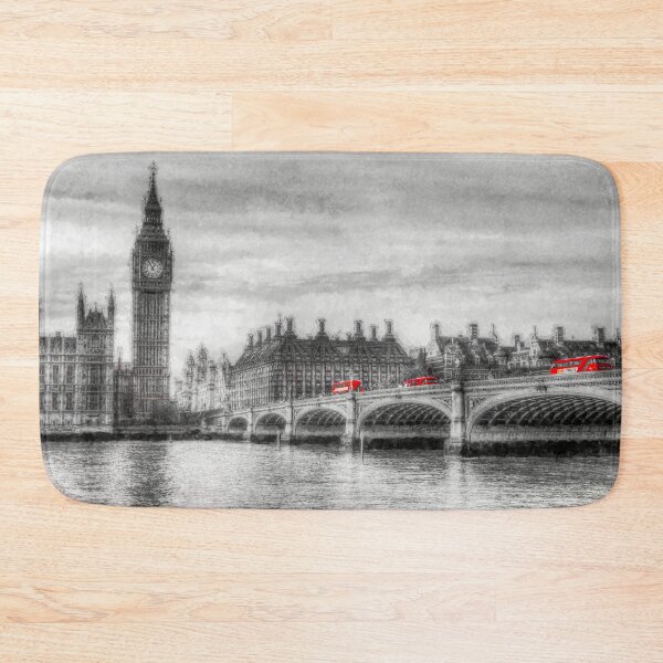 Item preview, Westminster Bridge and Big Ben Art designed and sold by Londonimages.