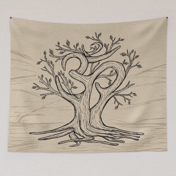 Item preview, Om Tree  designed and sold by k9printart.