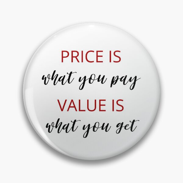 Item preview, Price vs. Value designed and sold by Flagship  Assistance Before Assistants.