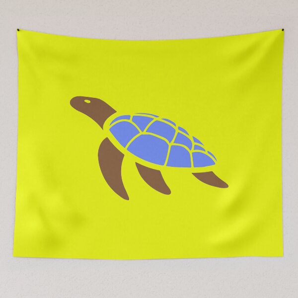 Item preview, Turtle shell blue reptile designed and sold by Imutobi.