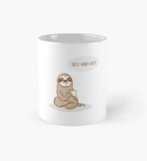 Karte mit Faultier. Tasse (Standard)