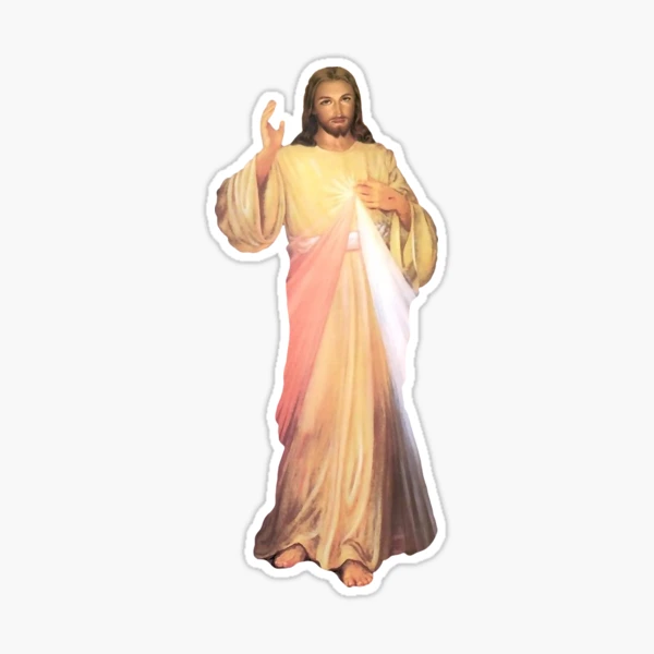 Divine Mercy Sticker for Sale by Olivia Williams