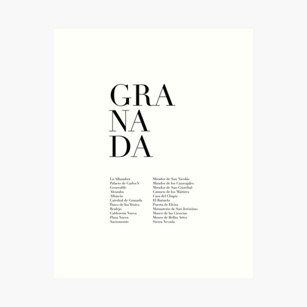 Item preview, Granada designed and sold by wisemagpie.