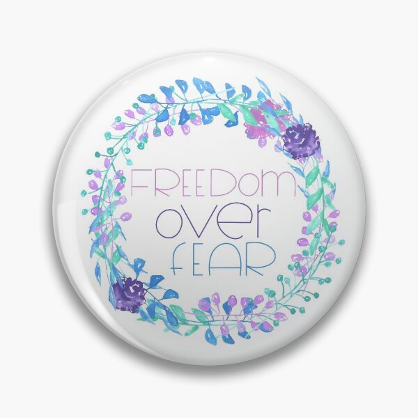 Item preview, freedom over fear designed and sold by dodidoodles.