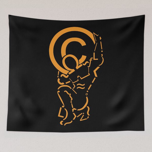 Item preview, Orange Atlas made of symbols designed and sold by jheupvidinha.