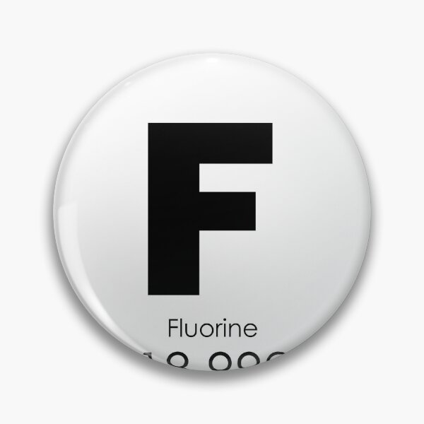 Item preview, Fluorine chemical element designed and sold by tony4urban.