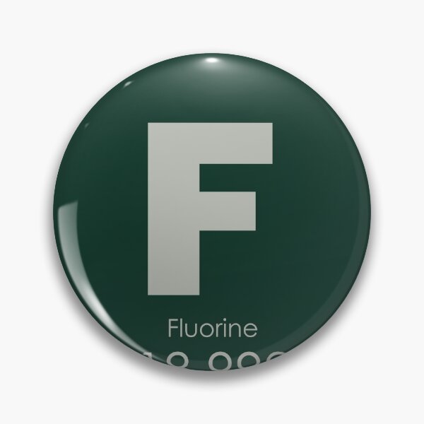Item preview, Fluorine chemical element designed and sold by tony4urban.