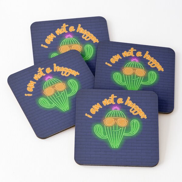 Item preview, I’m not a hugger cactus designed and sold by Nour Elyakin.