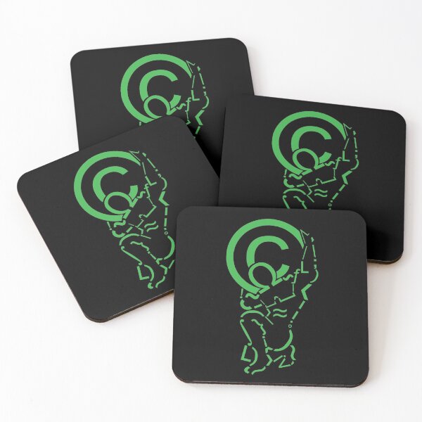 Item preview, Green Atlas made of symbols designed and sold by jheupvidinha.