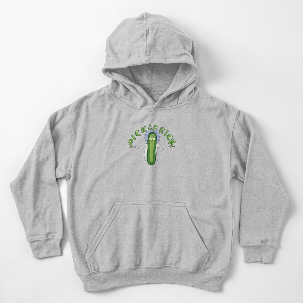 Pickle Rick 137 Kids Pullover Hoodie