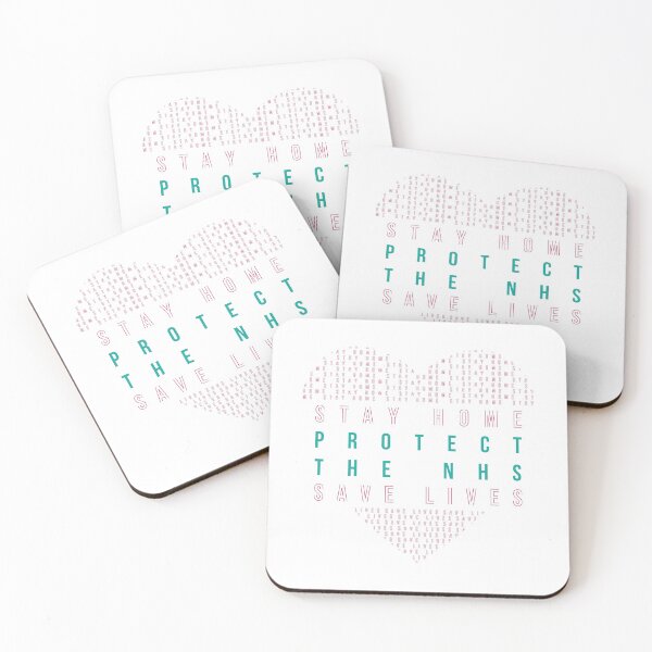 Item preview, Stay Home Protect The NHS Save Lives | Quarantine Lockdown | Ver.A designed and sold by dcspaceuk.