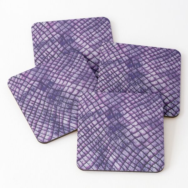 Item preview, Abstract Purple Aligator Skin designed and sold by Leslie Rogers Todder.