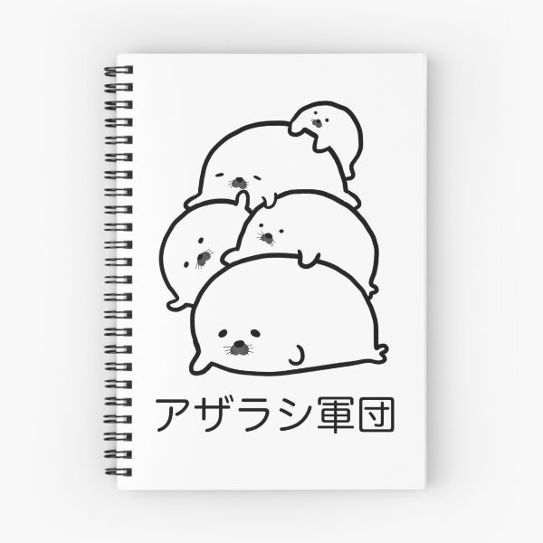 Item preview, Cute Kawaii Seal Pup Squad Sea Animal Fat Round Baby Seal  Anime Manga Funny Art designed and sold by Marinaaa010.
