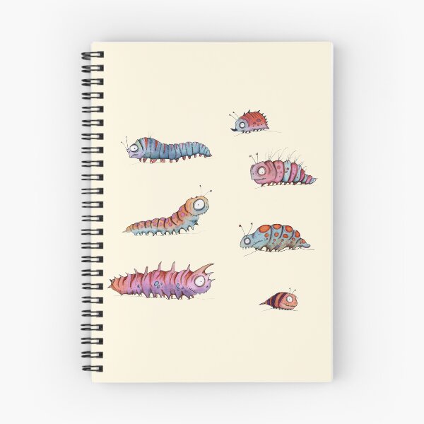 Item preview, Colourful friendly caterpillars designed and sold by ZoDrawsStuff.