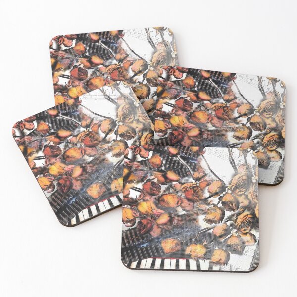 Item preview, Collage of Music, Accordion, Violin, Bodhran, and Roses designed and sold by WatersEdgeGal.