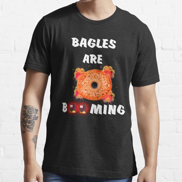 "Bagels are Booming" Tshirt by MushanoDesign Redbubble