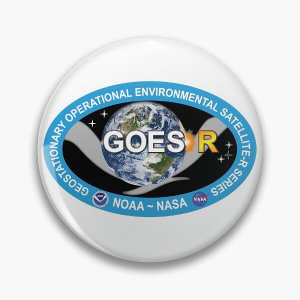 Item preview, GOES-R Logo designed and sold by Nikki SpaceStuffPlus.