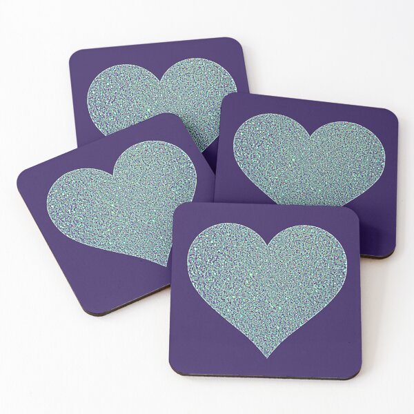 Item preview, Macro Glitter Heart designed and sold by Jane Izzy Designs.