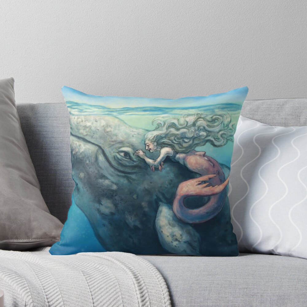 Item preview, Throw Pillow designed and sold by AnnelieseArt.