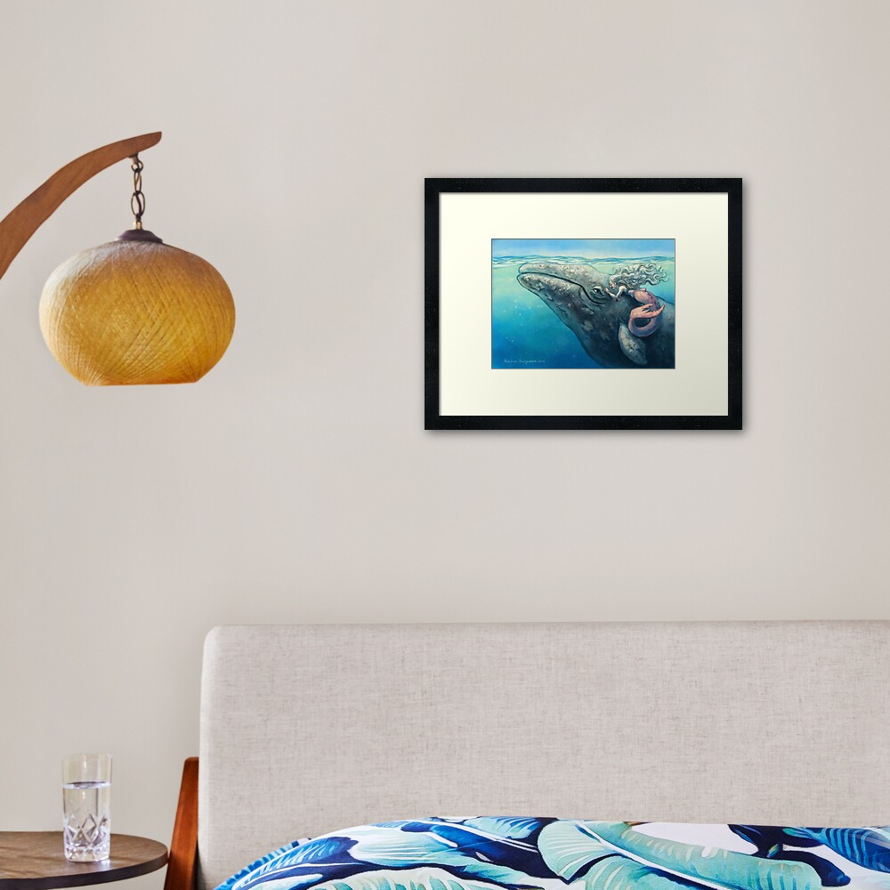 Item preview, Framed Art Print designed and sold by AnnelieseArt.