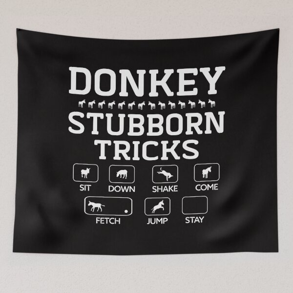 Item preview, Donkey tricks commands funny designed and sold by Imutobi.