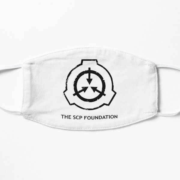 Scp Foundation Logo Face Masks for Sale