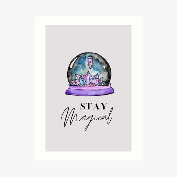 Crystal Ball Magic Art Print