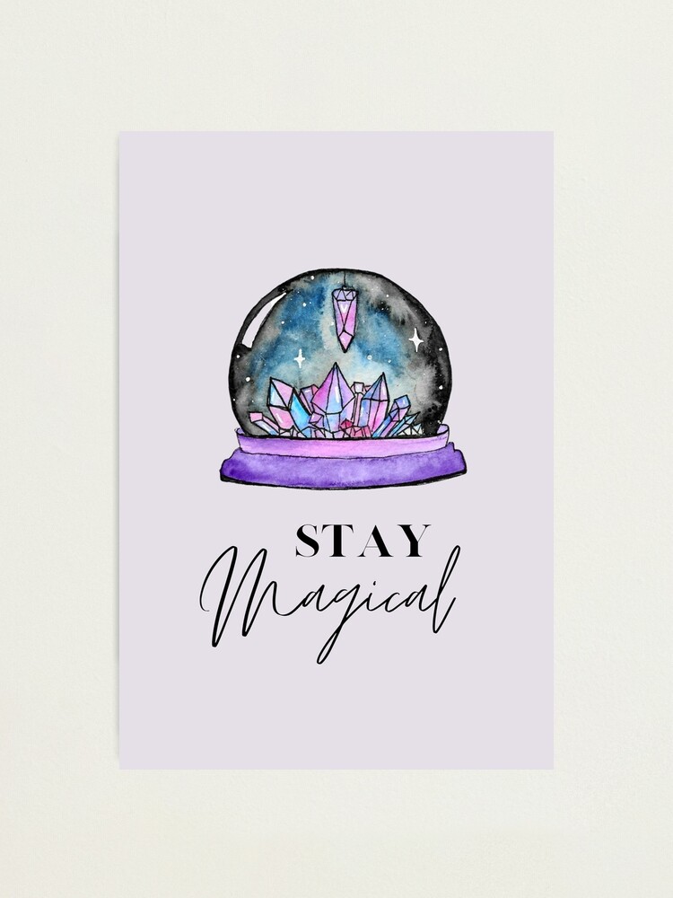 Alternate view of Crystal Ball Magic Photographic Print