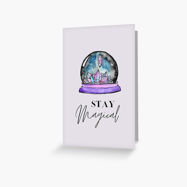 Crystal Ball Magic Greeting Card