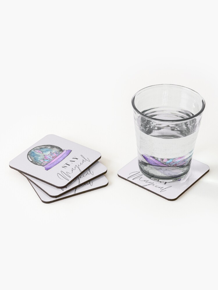 Alternate view of Crystal Ball Magic Coasters (Set of 4)