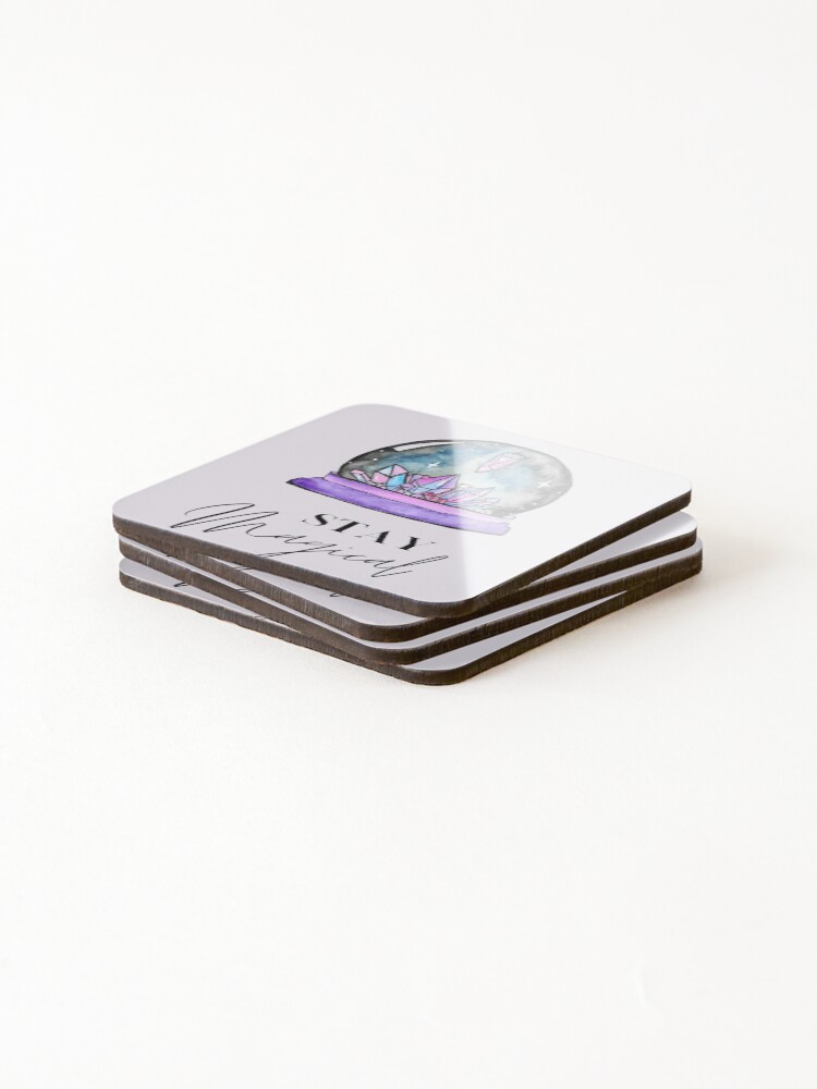Alternate view of Crystal Ball Magic Coasters (Set of 4)