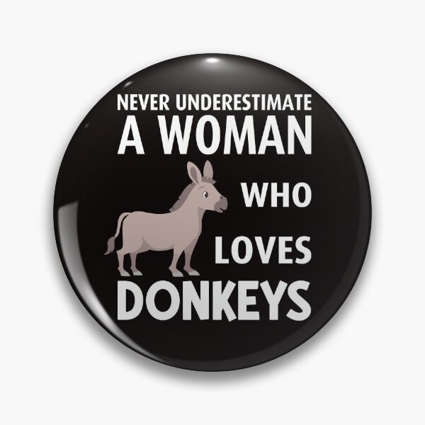 Item preview, Woman underestimate love donkey designed and sold by Imutobi.