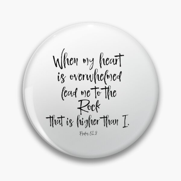 Item preview, Lead me to the Rock Bible Verse designed and sold by motivateme.