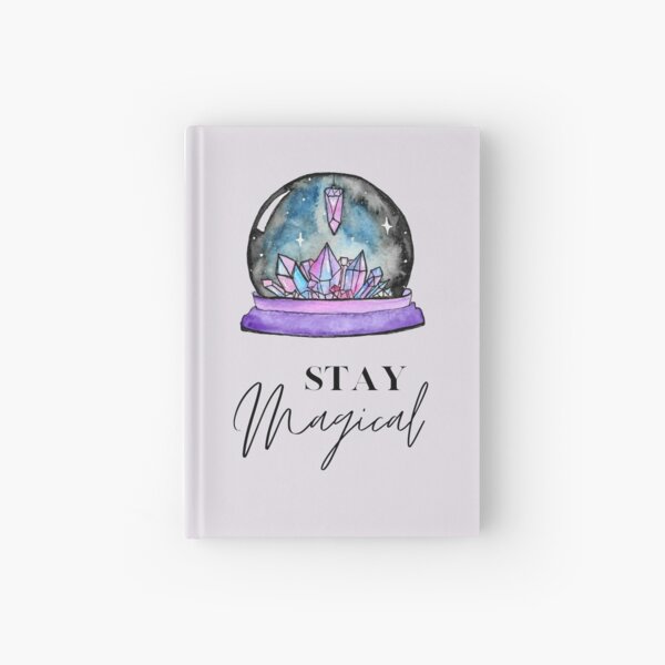 Crystal Ball Magic Hardcover Journal