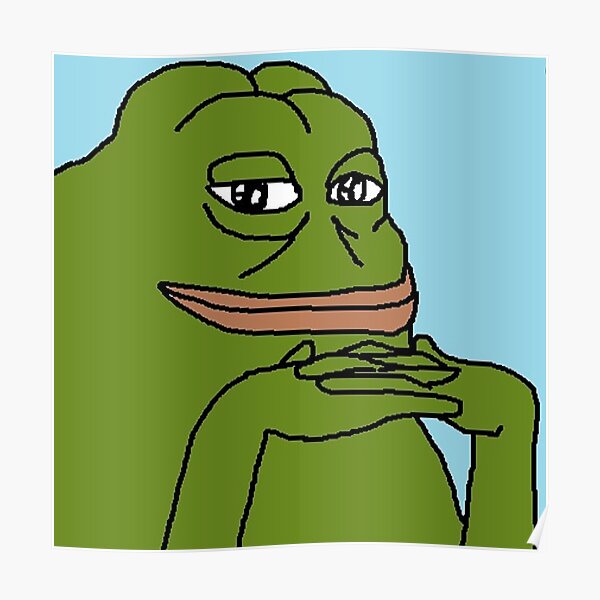 Pepe The Frog Posters | Redbubble