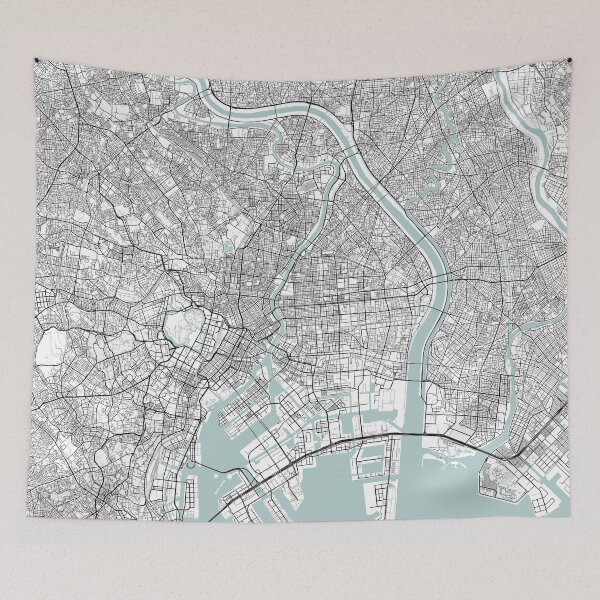 Item preview, Tokyo City Map designed and sold by JLCDesign.