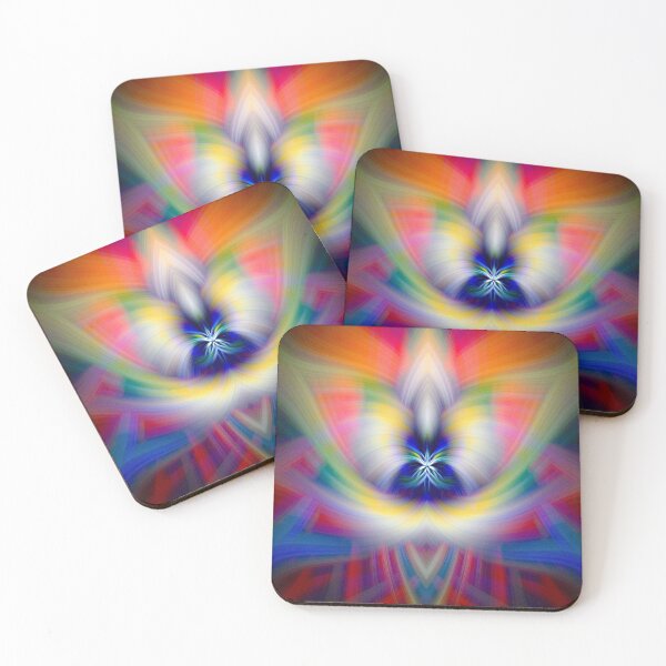 Item preview, “Rainbow Phoenix” - Abstract Twirl designed and sold by Creatively Colette’s .