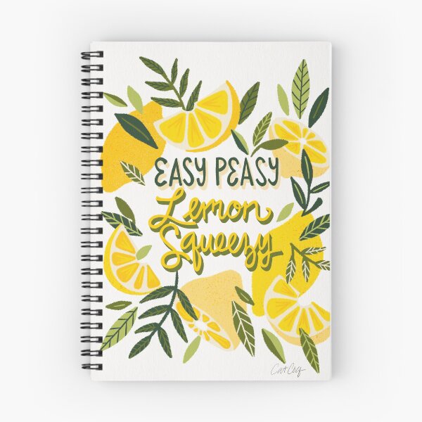 Item preview, Easy Peasy Lemon Squeezy Citrus – Yellow & Green Palette designed and sold by Cat Coquillette.