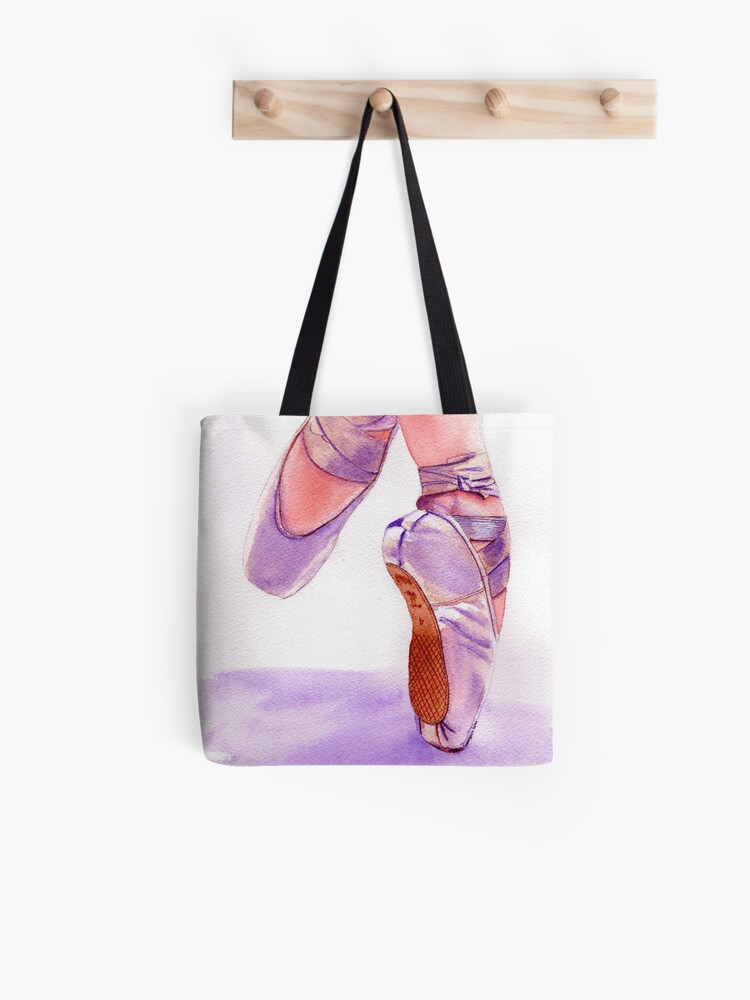 Watercolor Pointe Shoes - Tote Bag – New Orleans Dance Academy