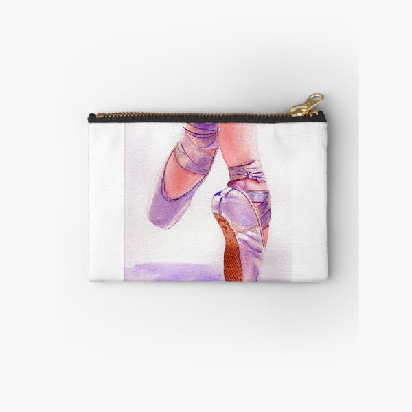 Item preview, Ballet Pointe Shoes Watercolor Painting designed and sold by MMc Buck.