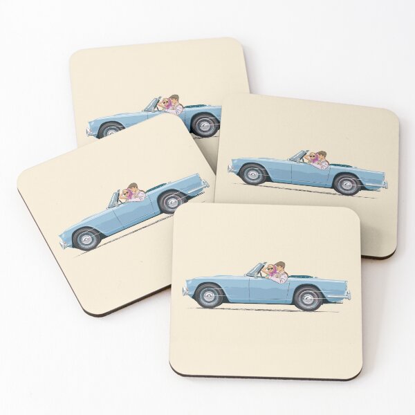 Item preview, Powder Blue Triumph TR4 designed and sold by Bigs66.