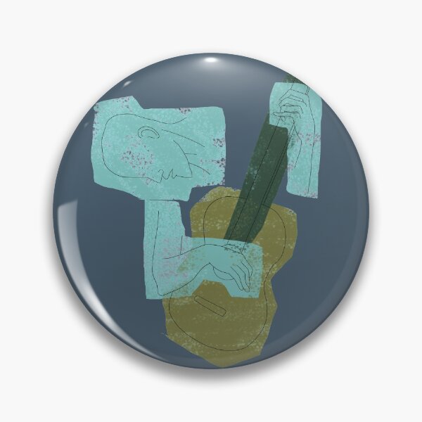 Item preview, The Old Guitarist designed and sold by Bleachie.