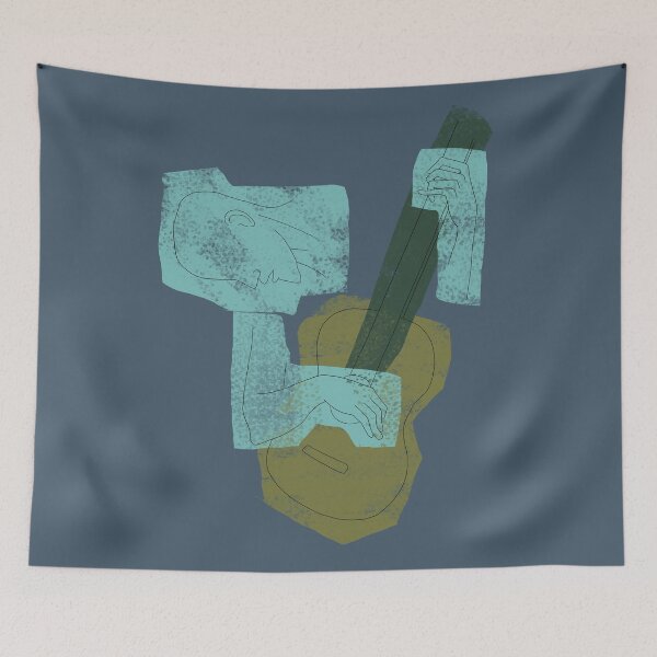 Item preview, The Old Guitarist designed and sold by Bleachie.