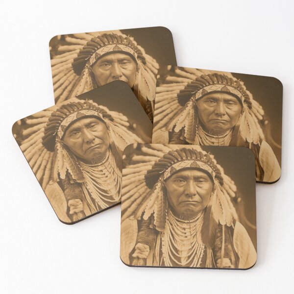 Item preview, Chief Joseph Photograph by Edward Curtis, 1903 designed and sold by Vintage Wall Art.